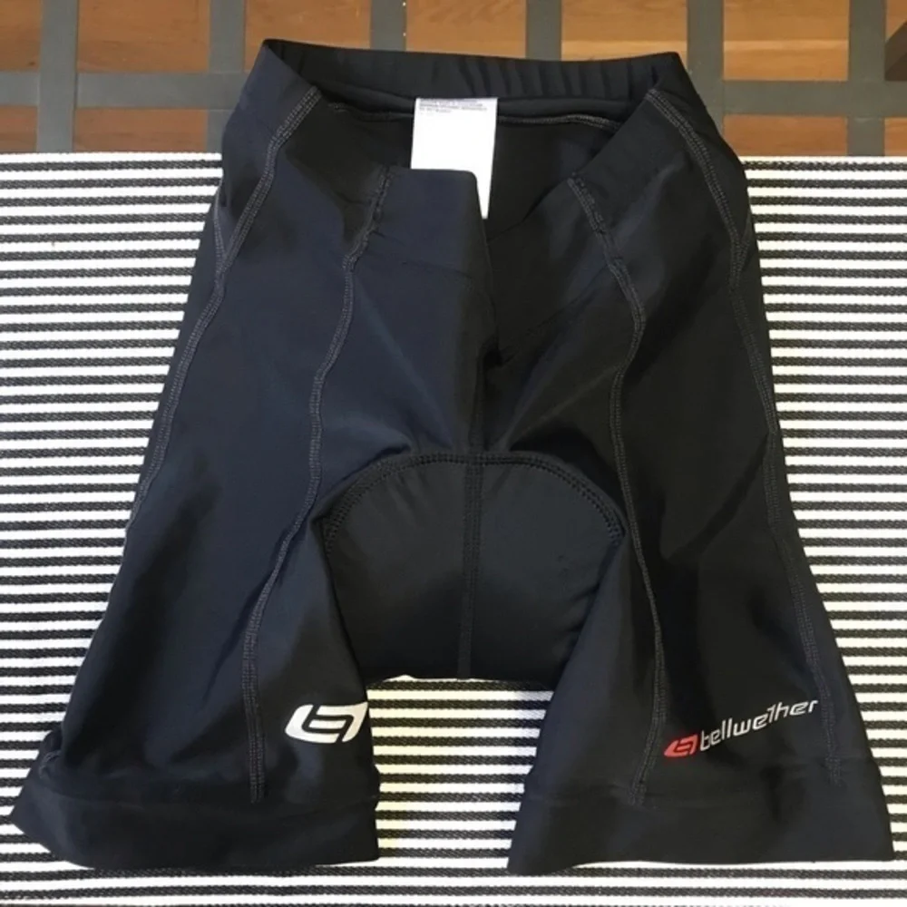 Bellwether Black Padded Endurance Gel Cycling Biker Shorts XS - Picture 2 of 10